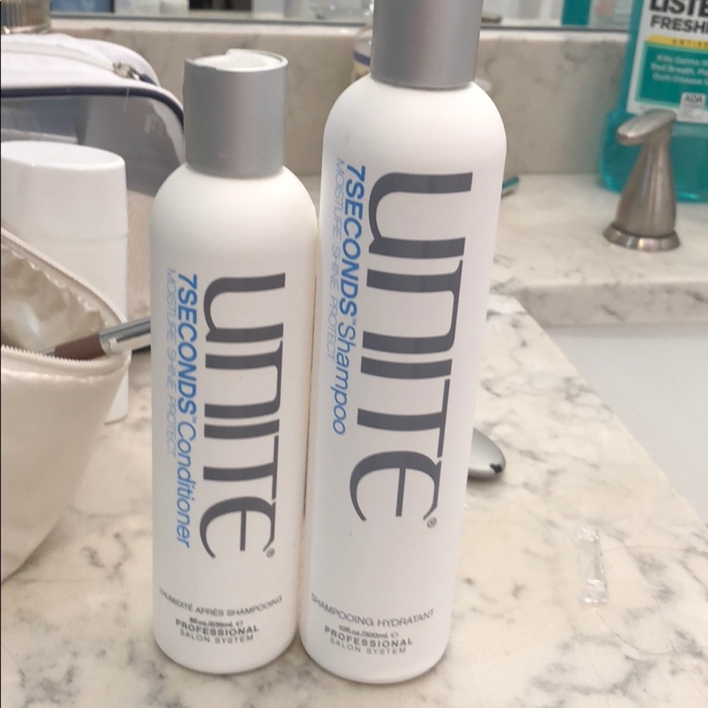 Unite 7seconds shampoo and conditioner